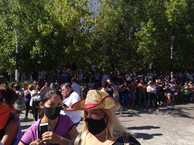 La marcha partió desde la Plaza de las Américas hasta la Fiscalía (Foto: Facebook 