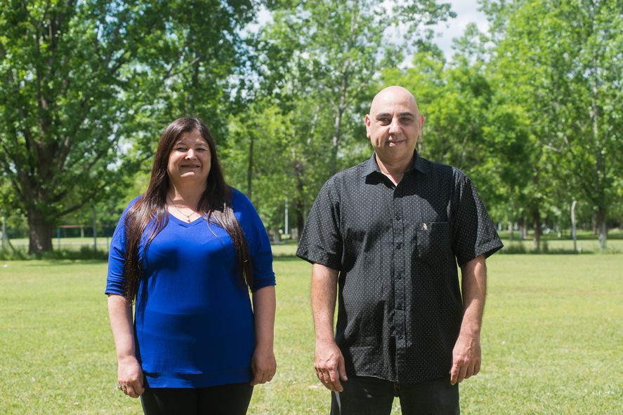 María Inés Giménez y Hugo Russo de la lista 1 “Unidad Judicial” 