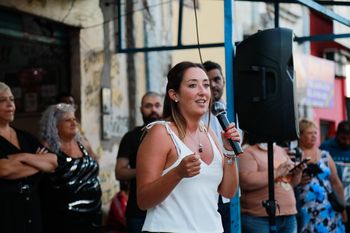 Marina Lesci una de las 9 mujeres intedentas de la Provincia
