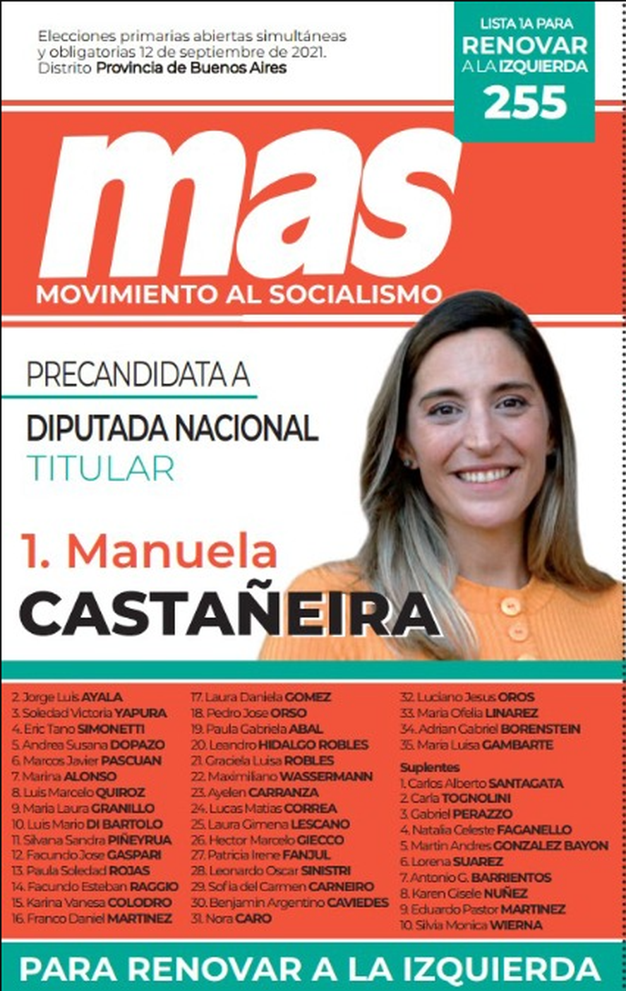 Elecciones 2021: La boleta del MAS
