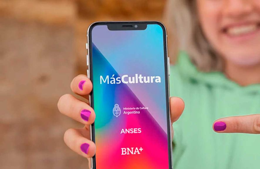 Más Cultura es una iniciativa del Ministerio de Cultura de la Nación, en articulación con ANSES y el Banco de la Nación Argentina.