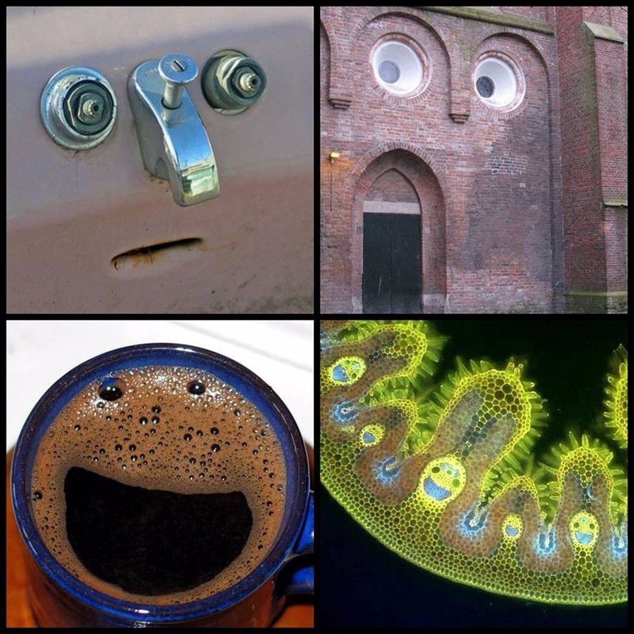 Más ejemplos de pareidolia 