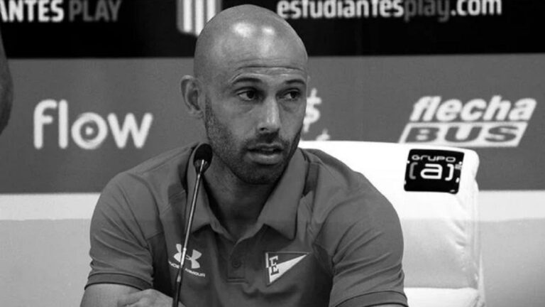 Mascherano lejos de Estudiantes