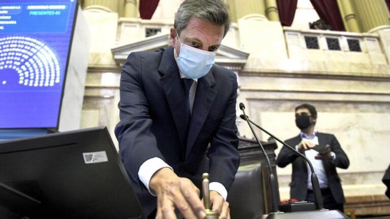 Sergio Massa fue reelecto por unanimidad al frente de la Cámara de Diputados