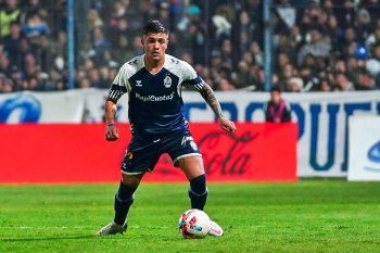 Matías Miranda en acción en Gimnasia en 2022 (Foto: prensa GELP).