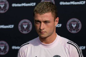 Matías Pellegrini, al ser presentado en el Inter Miami