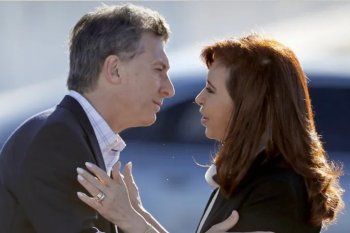 guino de mauricio macri a un dialogo politico con cfk