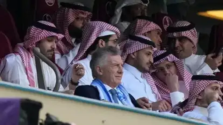 Mauricio Macri y su loa a Qatar por no tener gremios