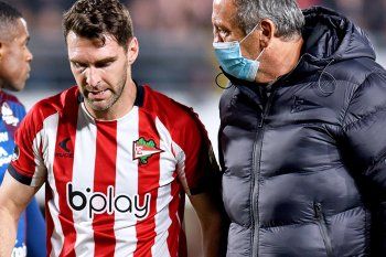 Mauro Boselli será baja un mes en Estudiantes (Foto: prensa EDLP).