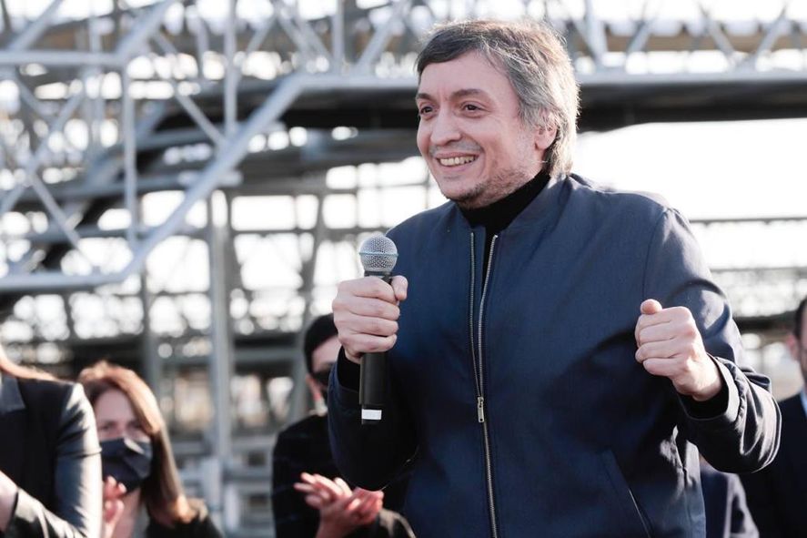 Máximo Kirchner cargó contra los dirigentes de la oposición durante un acto en Cañuelas