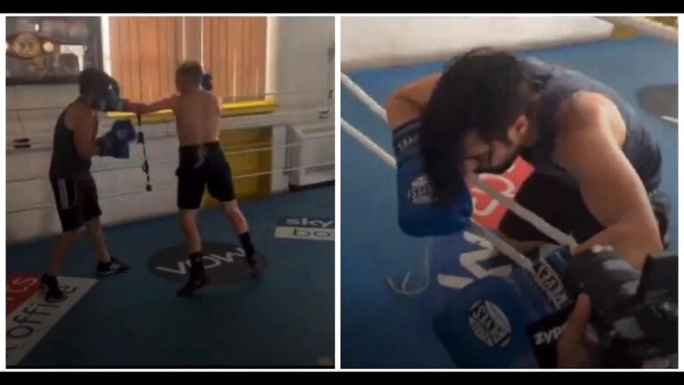 Harto de las críticas un boxeador invitó a pelear a un troll