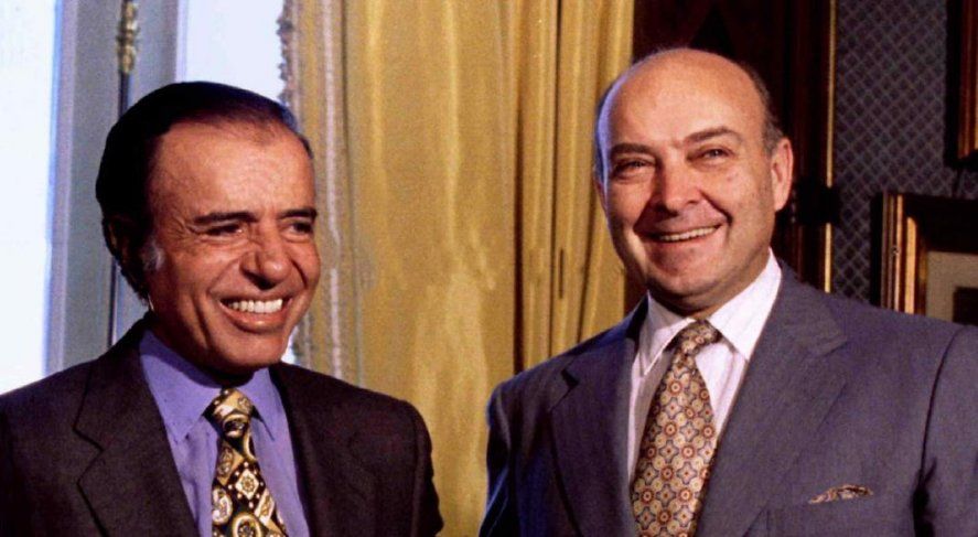 Carlos Menem y Domingo Cavallo, la dupla protagonista de los '90.