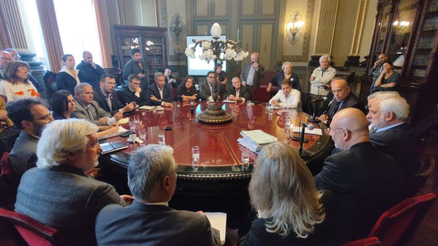 La última cumbre en la Suprema Corte bonaerense para discutir la reforma de la Ley Bapro.