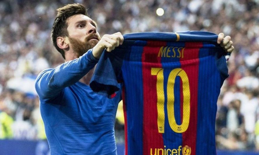 Messi con la camiseta del Barcelona, una imagen que quedó en el pasado.