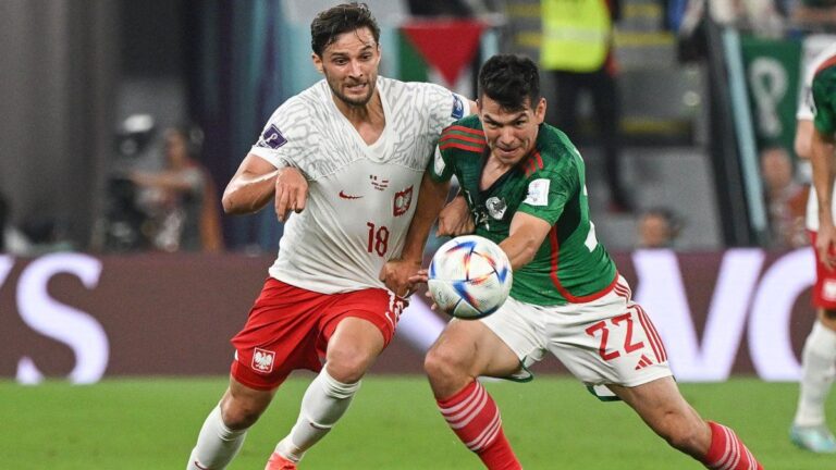 Mundial Qatar 2022: México y Polonia empataron sin goles