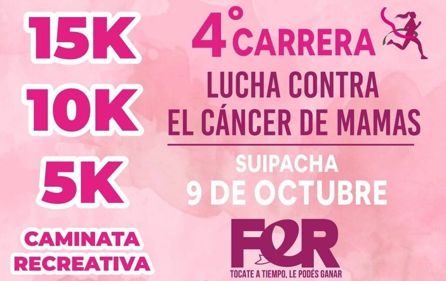 La maratón "Fer" partirá desde Suipacha Rugby y Jockey Club, en la calle Balcarce 2200.