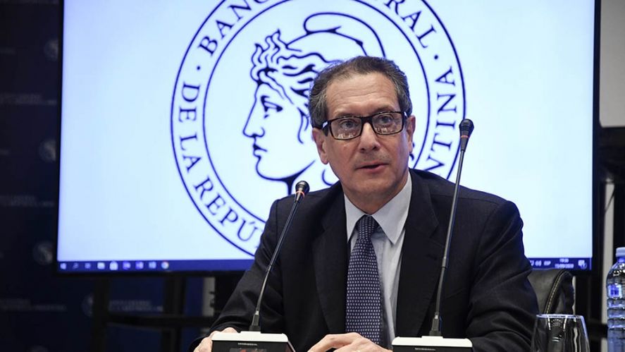 Miguel Ángel Pesce, Presidente del Banco Central de la República Argentina.