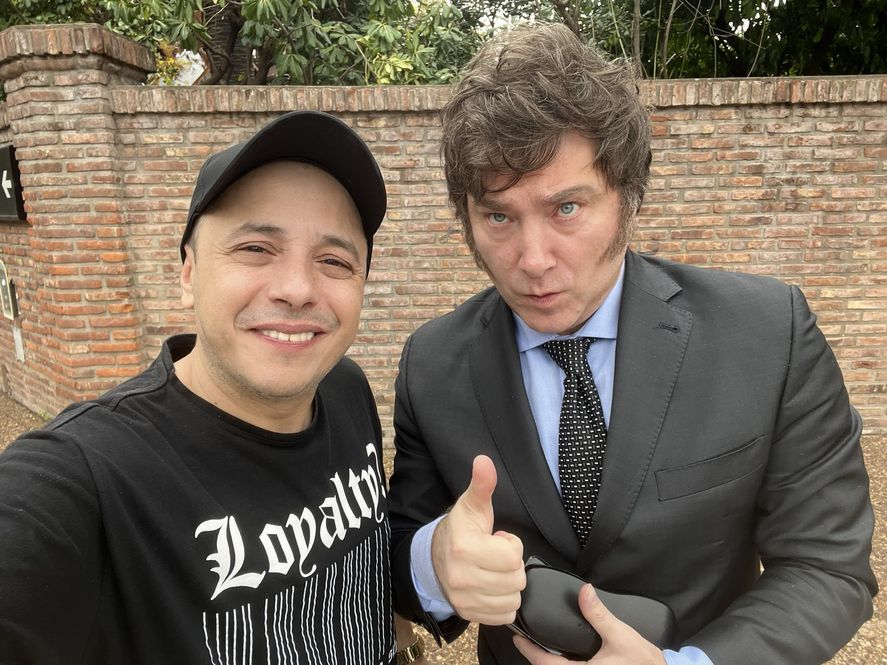 Javier Milei, en busca de candidatos en Provincia de Buenos Aires
