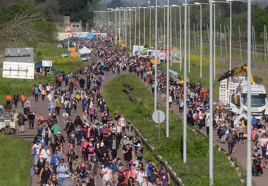 Este sábado se realizará la 48ta. Peregrinación a Luján, bajo el lema: "Madre, míranos con ternura, queremos unirnos como pueblo".
