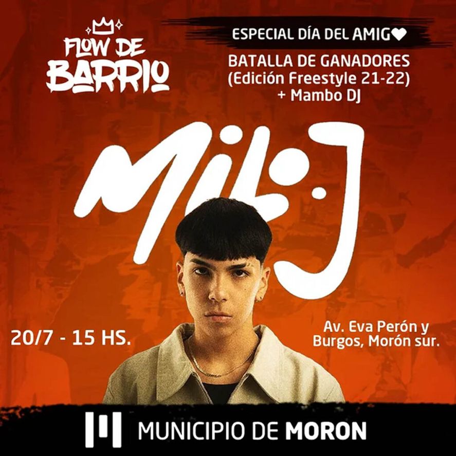 Milo J cerrará el festival Milo J cerrará el festival