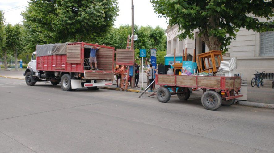 Municipales levantan el acampe frente a la Municipalidad de Olavarría