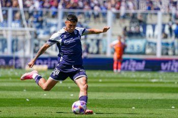 Tomás Muro en Gimnasia ante Talleres por la Liga Profesional