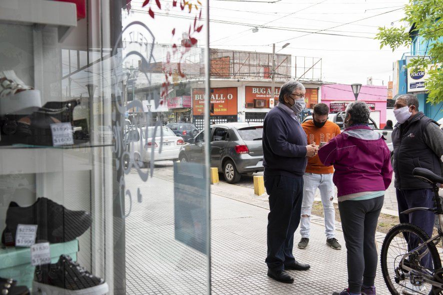 Los comerciantes de Temperley un reclamo unívoco: la inseguridad.