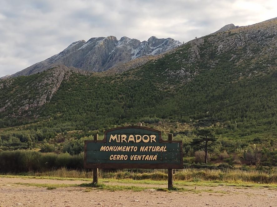Nieve en Cerro Ventana (Foto: Facebook Nemo Huani)