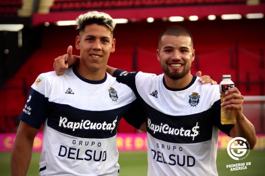 Nicolás Contín y Marcelo Weigandt, los goleadores de la jornada de ayer
