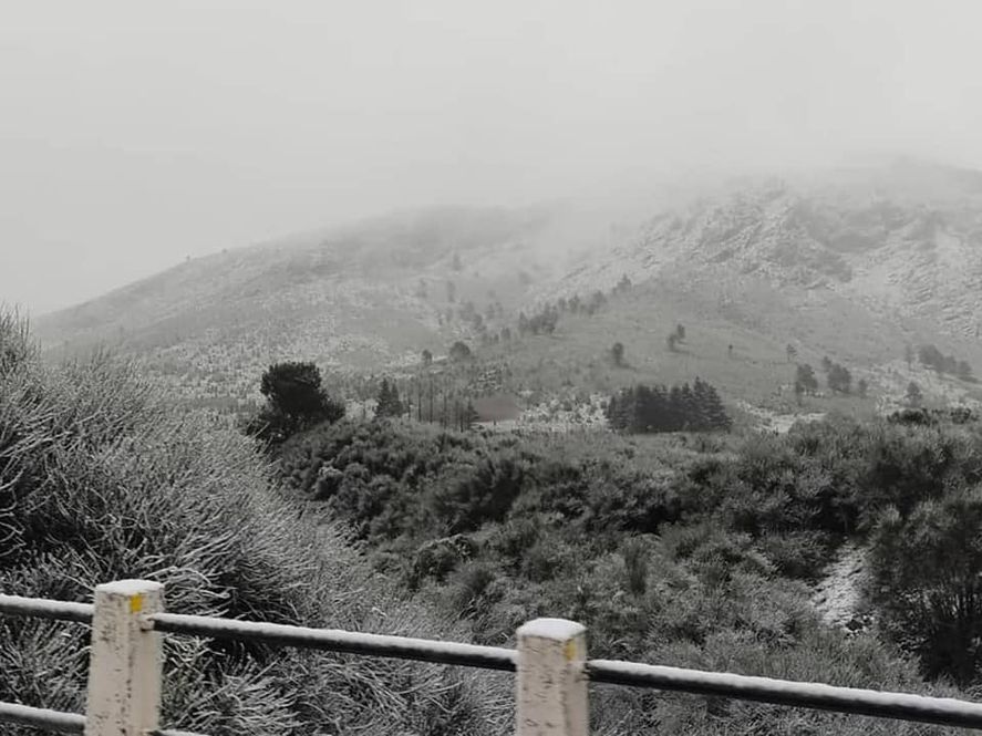 Podría caer nieve este sábado en Sierra de la Ventana