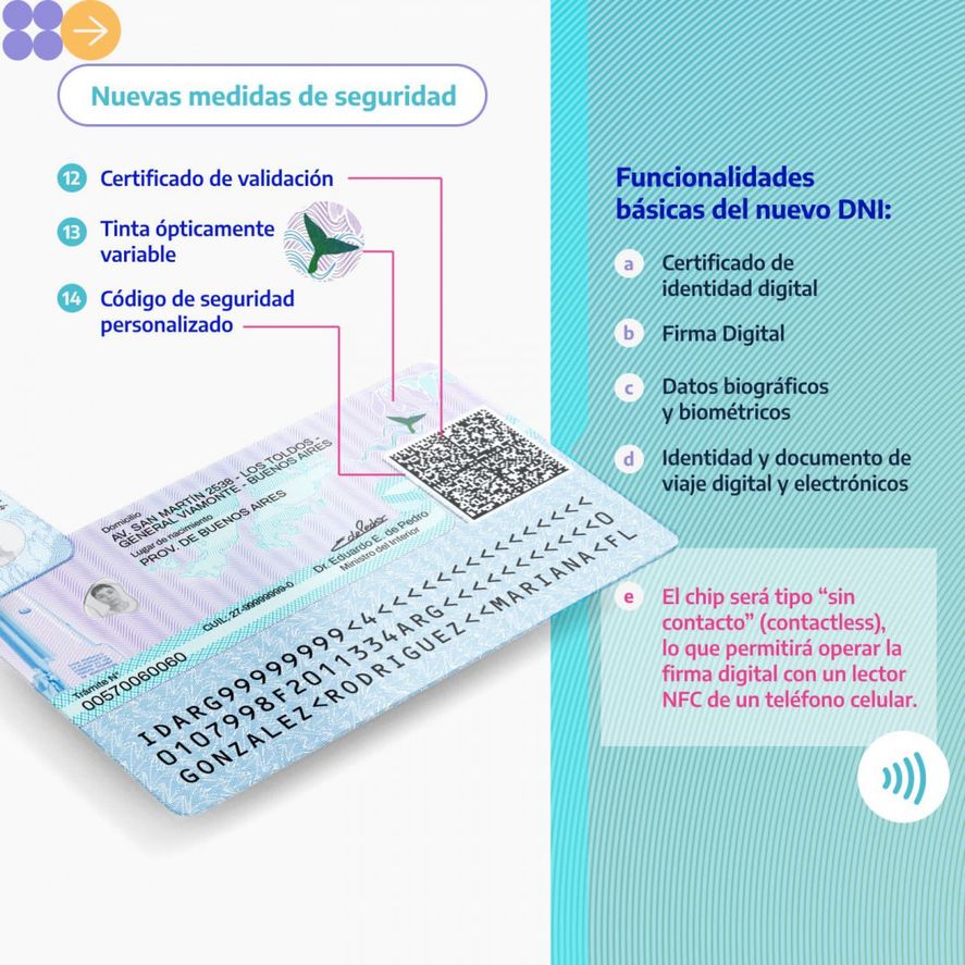 Así será el nuevo DNI electrónico que ya se encuentra en vigencia. Así será el nuevo DNI electrónico que ya se encuentra en vigencia.