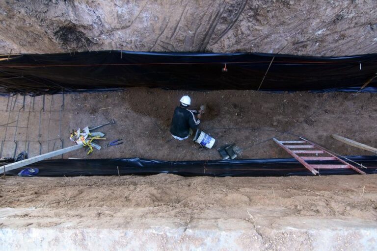 La Plata: etapa final de una importante obra hidráulica