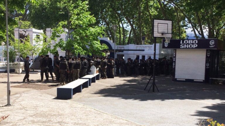Gimnasia: Eduardo Aparicio explicó el operativo policial
