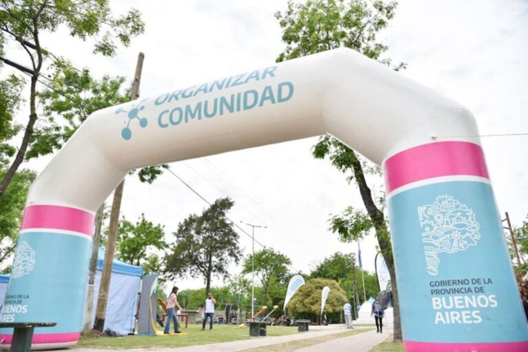 Provincia: en qué municipios está “Organizar Comunidad” durante la semana