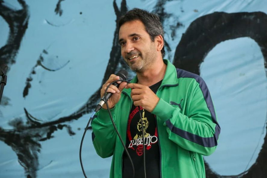 Pablo Obeid, marido de Fernanda Raverta, desembarca en el Senado.