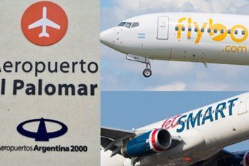 En el polémico aeropuerto de El Palomar operan Flybondi y JetSmart