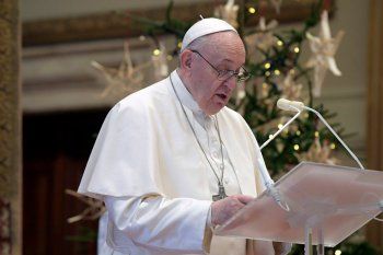 El Papa volvió areferirse a la ahora ley de Interrupción Voluntaria del Embarazo al encabezarsu última audiencia general del año. El Papa volvió areferirse a la ahora ley de Interrupción Voluntaria del Embarazo al encabezarsu última audiencia general del año.