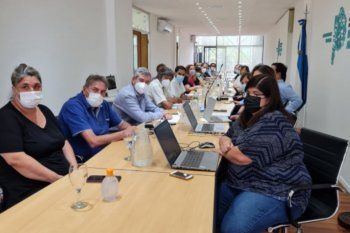 La Provincia mantuvo una mesa de paritarias con los gremios de Salud.