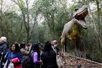 Vacaciones de invierno en el Parque Jurásico de Pilar.