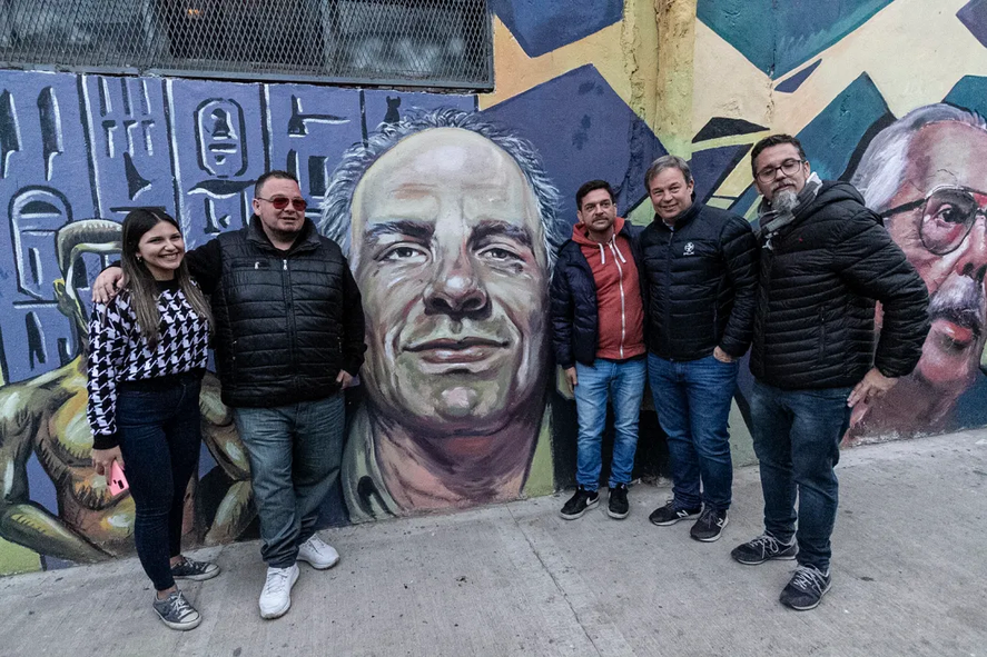 El Municipio de Almirante Brown inauguró el "Pasaje de los Artistas". 