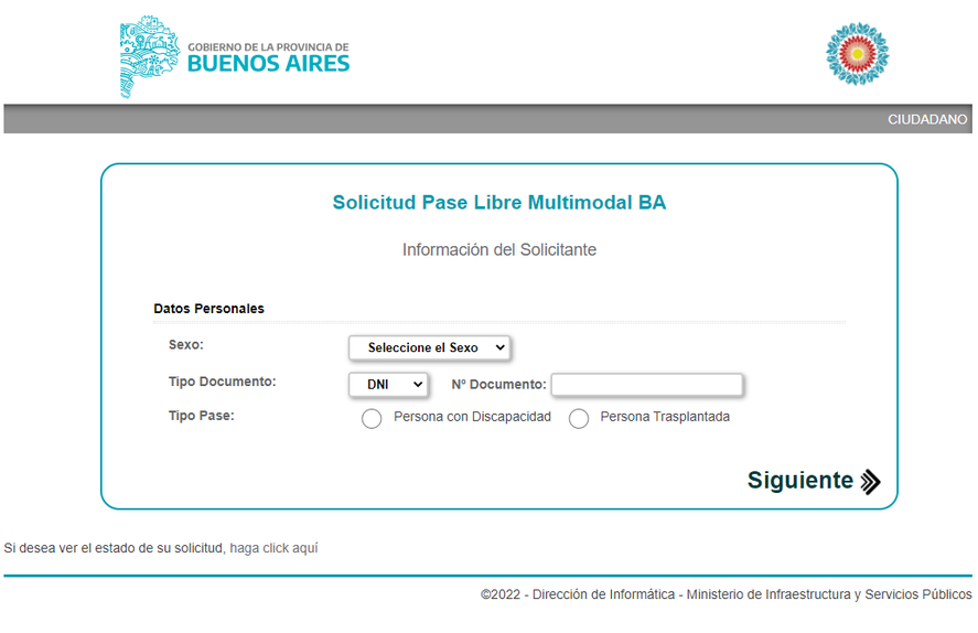 Las personas con discapacidad o trasplantadas de la provincia de Buenos Aires pueden tramitar el Pase Libre Multimodal de transporte. 