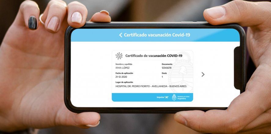 Todos los certificados de vacunación sirven para acreditar el pase sanitario