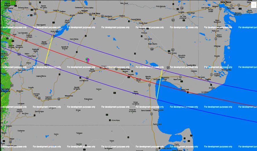 En Buenos Aires, el eclipse de Sol podrá verse al 100 por ciento desde Villa balnearia 7 de Marzo (Planetario Galileo Galilei)