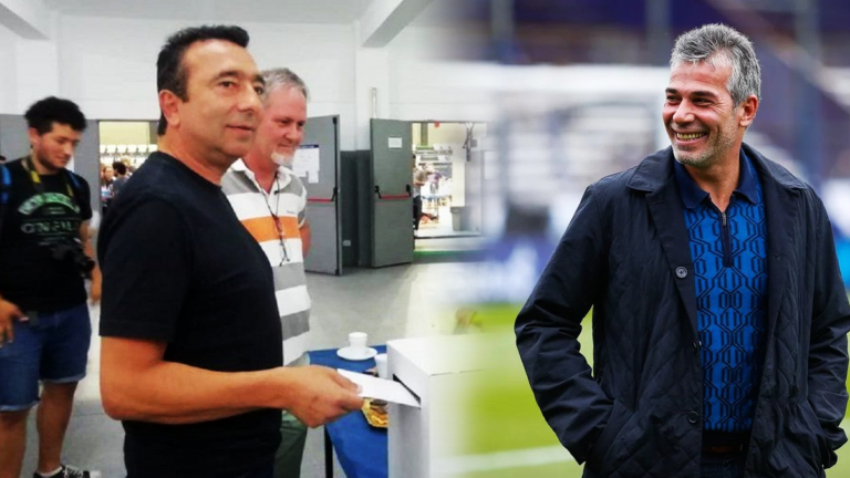 Gimnasia on fire: Pellegrino acusó a Domínguez y el ex presidente le respondió