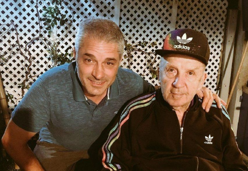 Gabriel Perrone y su gran maestro, Carlos Timoteo Griguol