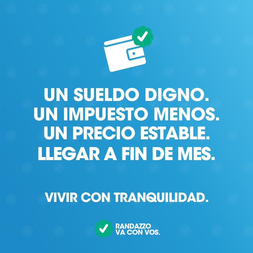Posteos en redes sociales de la nueva campaña de Florencio Randazzo