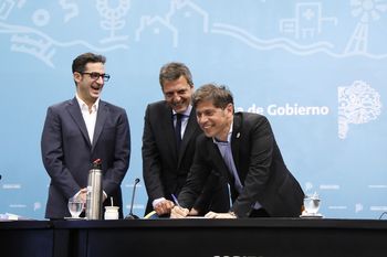 Kicillof y Massa pusieron en marcha acciones para fortalecer el programa Precios Justos en la Provincia
