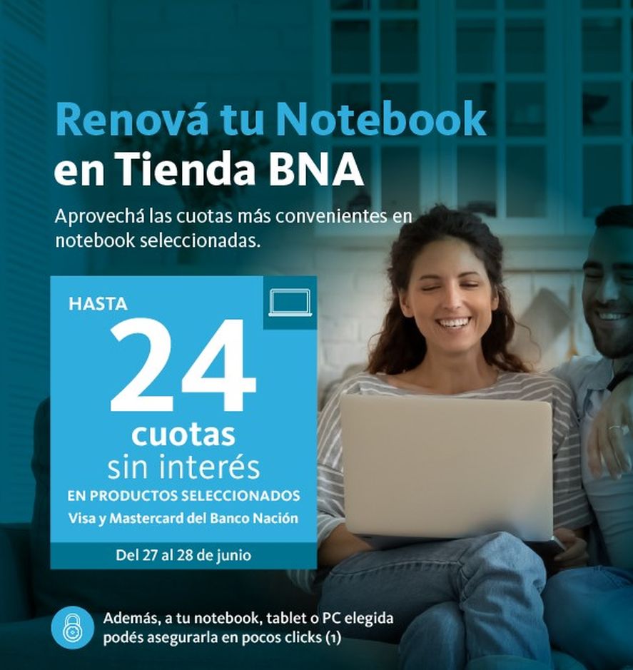 La promoción de computadoras de Banco Nación vence este martes