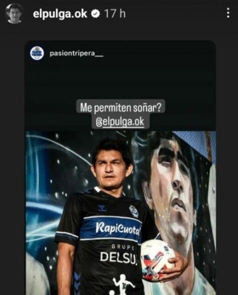 Los mensajes de hinchas de Gimnasia que compartió Luis Rodríguez