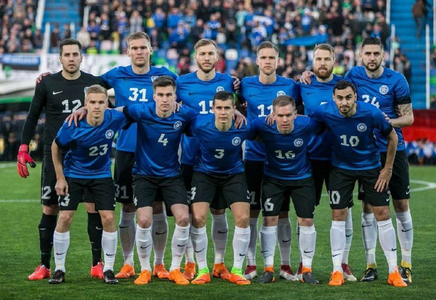 La Selección de Estonia, rival de Argentina el próxima 5 de junio. Fútbol